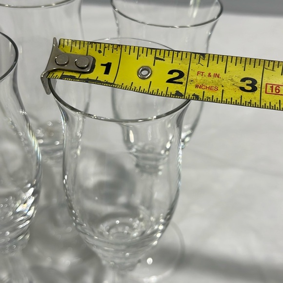 Mikasa Ardmore Fluted Champagne Glasses Vintage Elegant Crystal set of 4 - Picture 13 of 13